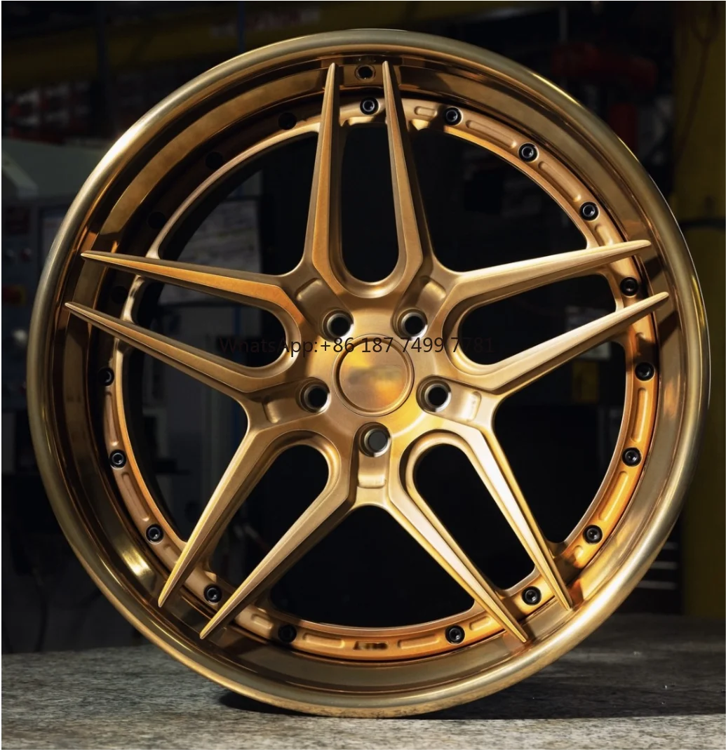 

Factory Direct Sales Customized Luxury Car Wheel Rims New Style 1 Piece /2 Piece / 3piece 21 22 23 24 26 28 30 Inch Polished