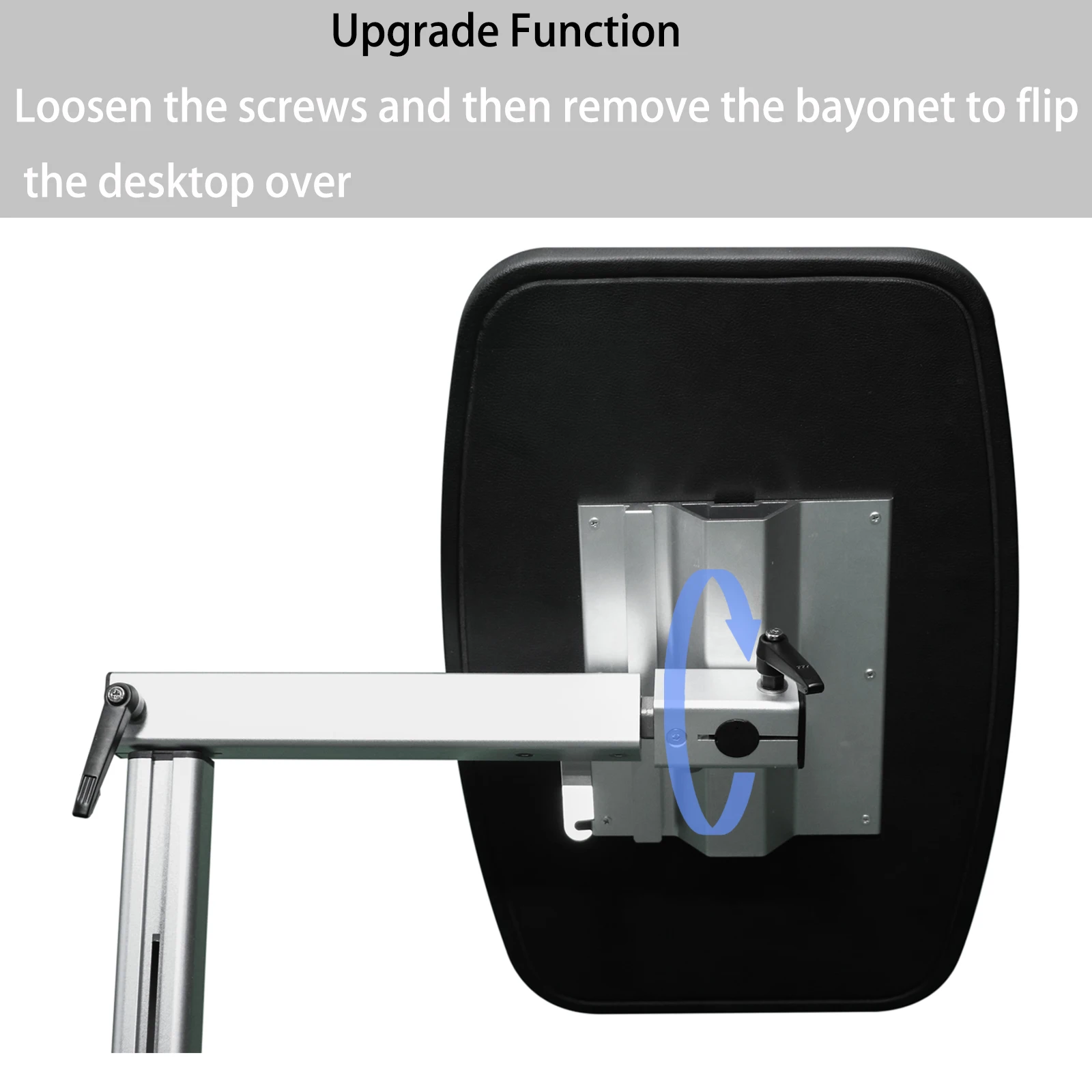 2025 latest upgrade RV table legs with 90 degree folding table top, rotatable and removable aluminum alloy RV table legs stand