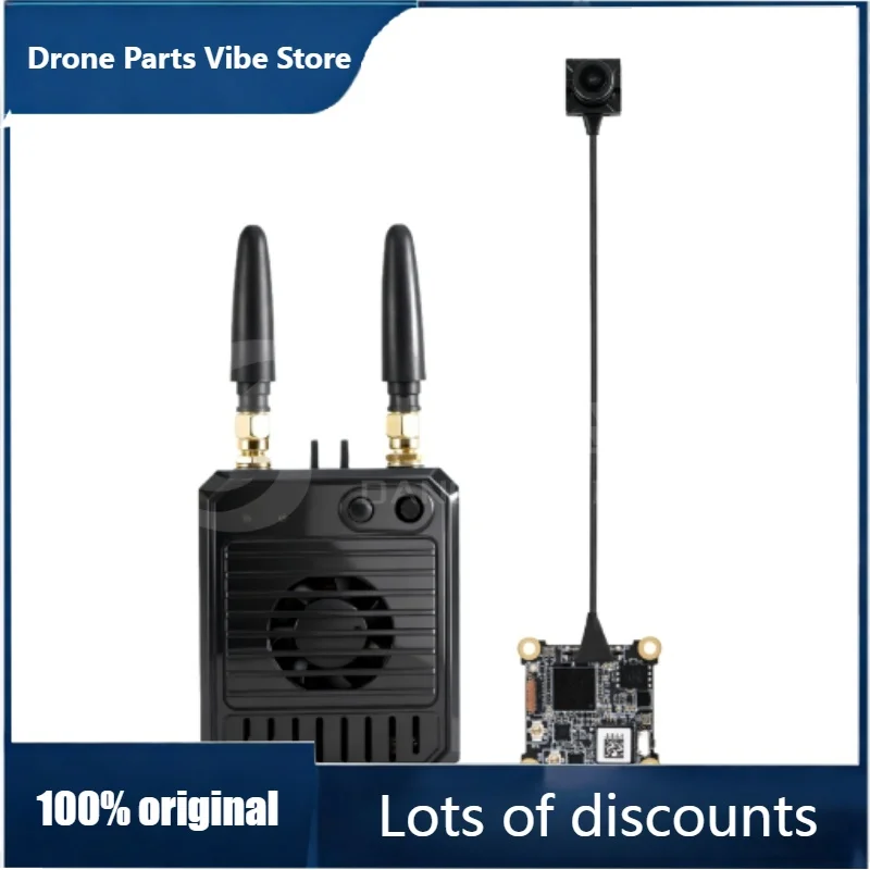 

Цифровая система передачи изображения FyVT5 FPV HD с двумя антеннами, 1080P, высокое разрешение, низкая задержка, для дронов