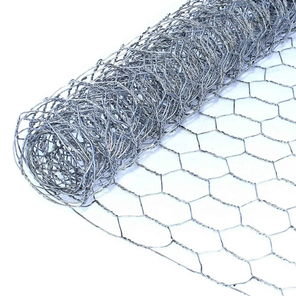 Hot Sales 3/4'' Woven Mesh Hexagonal Galvanized Wire Poultry Farm Netting