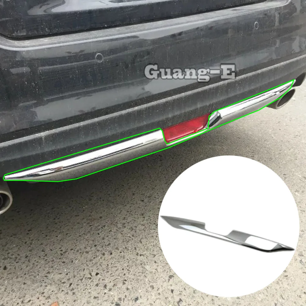 

Защитный бампер кузова, хромированная отделка из АБС-пластика, задняя часть хвоста, 1 шт. для Nissan Altima Teana 2013 2014 2015 2016 2017 2018