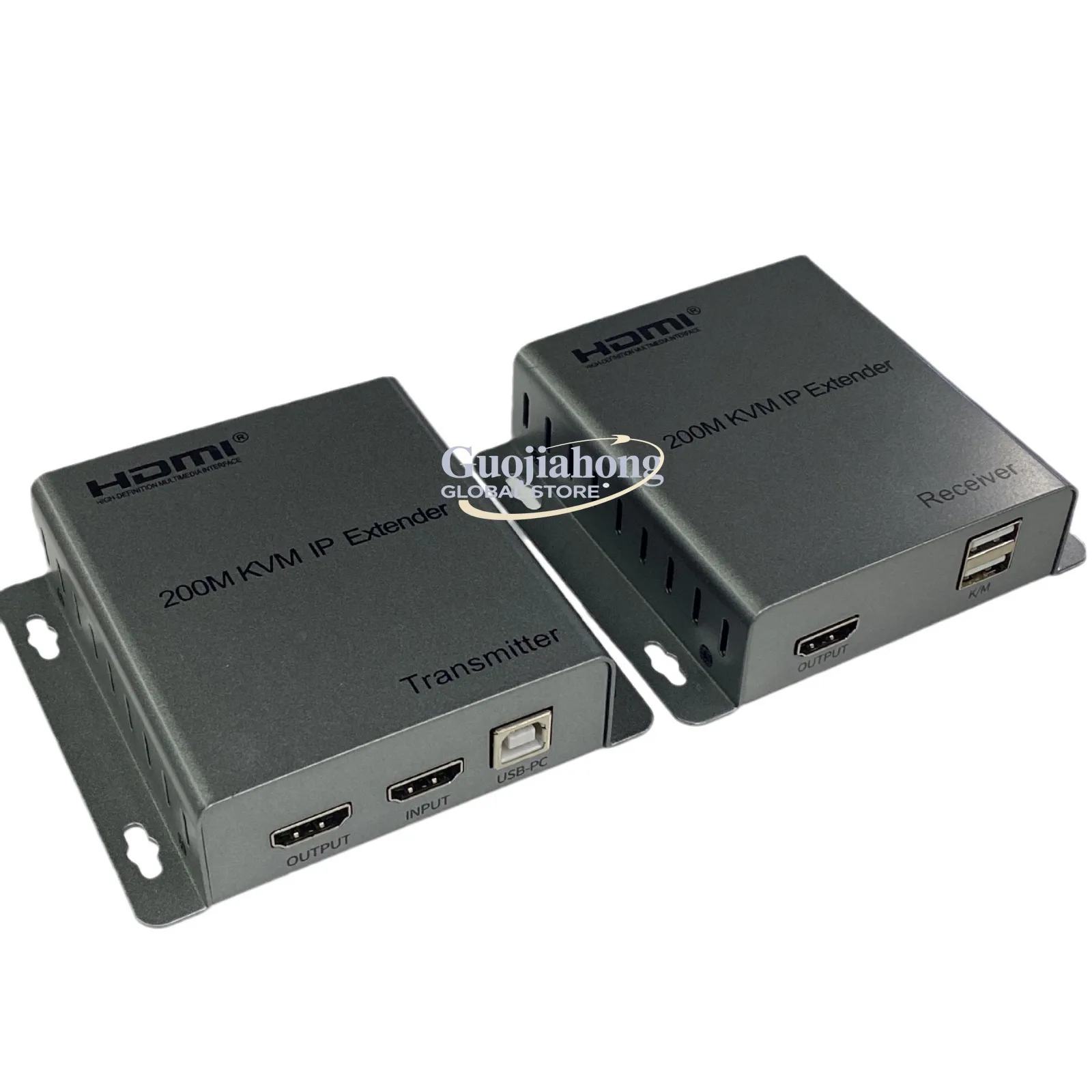 

200-метровый IP KVM-удлинитель с поддержкой USB-клавиатуры и мыши, последовательного порта и ИК-выхода