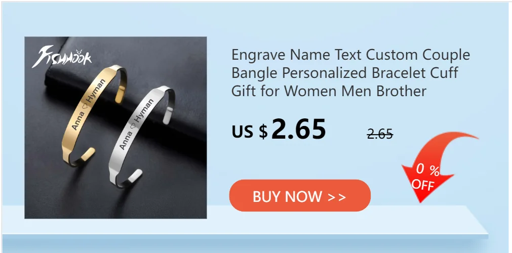 Couple Name Text Engrave Custom Bangle Personalized Bracelet Cuff Gift for Women Men Family Friend Metal Stainless Steel Jewelry