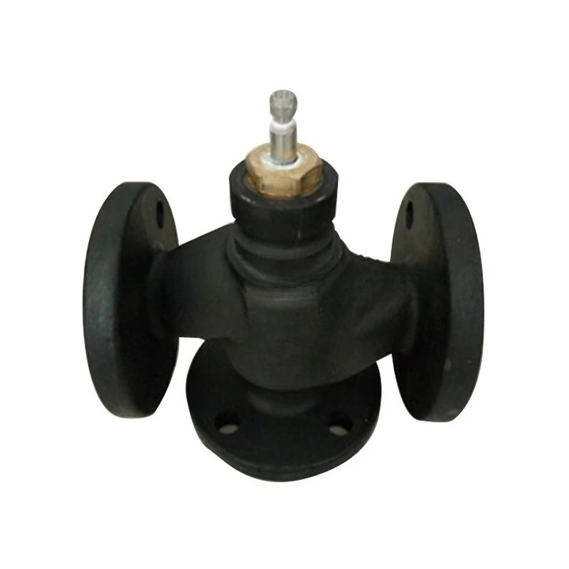 series, water pipe flange electric three-way regulating valve, seat valve PN10