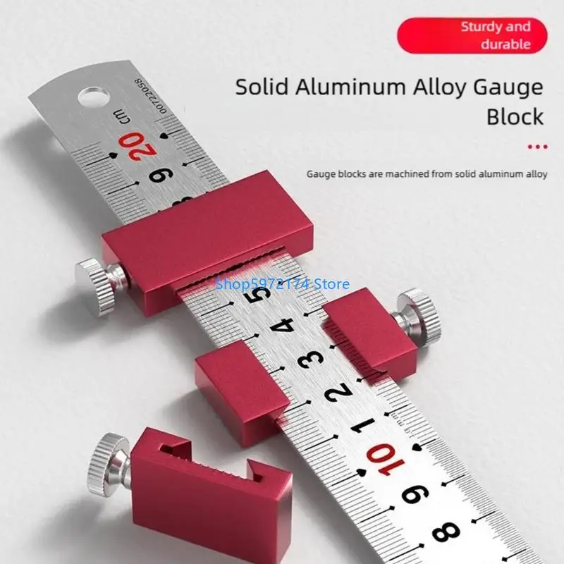 Y3NB Engineer Grade Ruler Positioning Tool Featuring Durability Alloy Construction