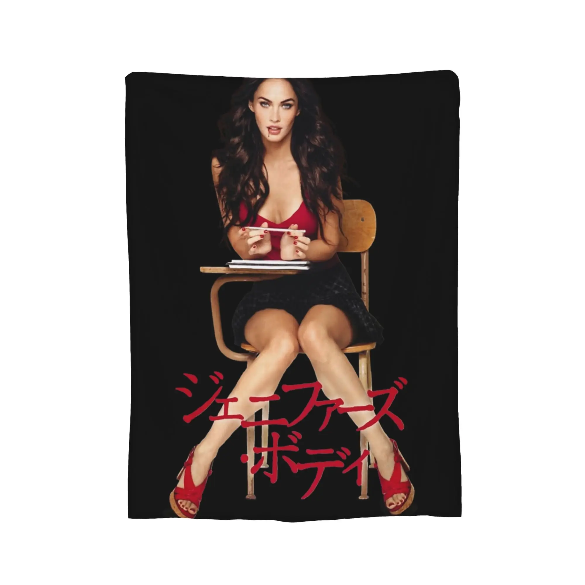 Japanese  Jennifer's Body  Megan Fox Blanket Cover Fleece  Ultra-Soft Throw Blankets for Bedding Couch Bedspread
