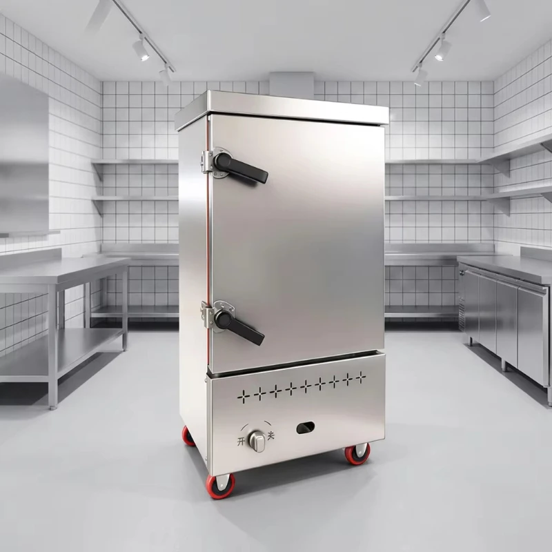 

Gas steamer single door stainless steel 304 food grade energy-saving combination steamer
