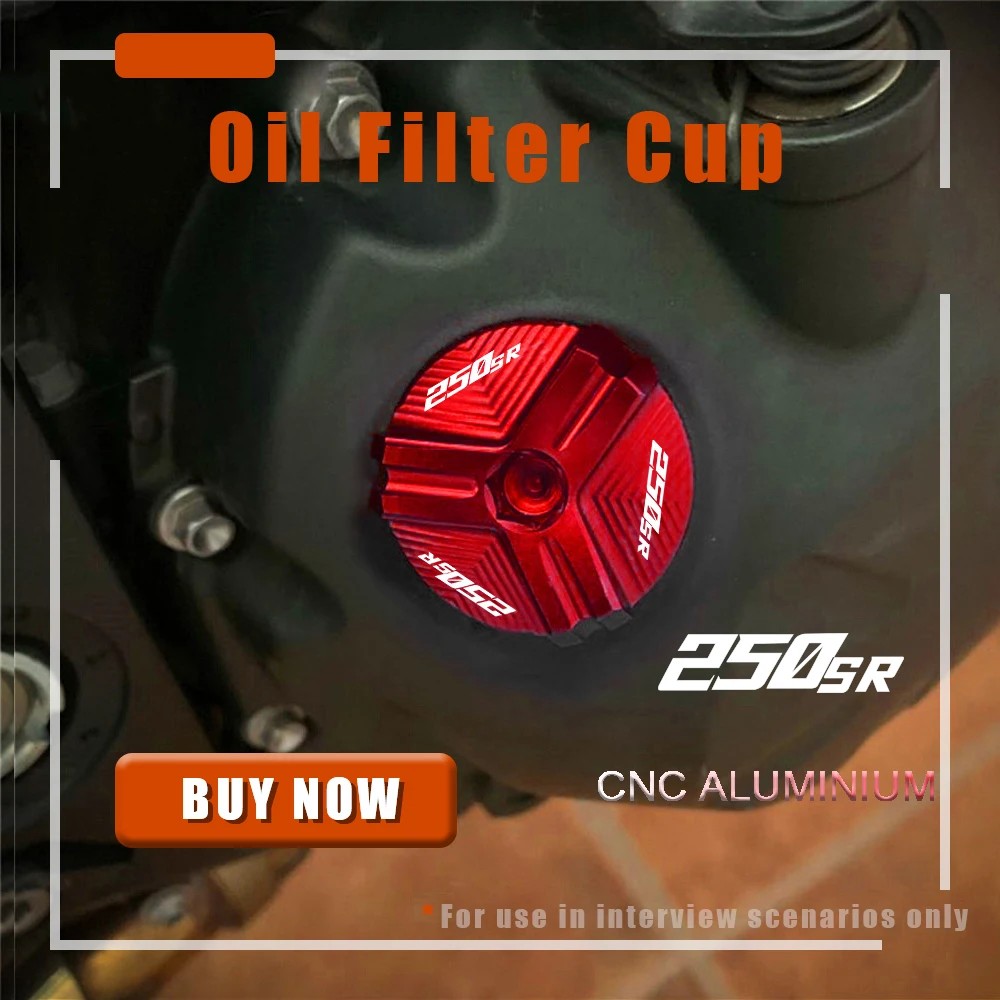 

M19*2.5 Engine Oil CUP FOR CFMOTO CF MOTO 250SR 2019 2020 Motorcycle Accessories CNC Aluminum Engine Oil Filler Plug Cap 250 SR