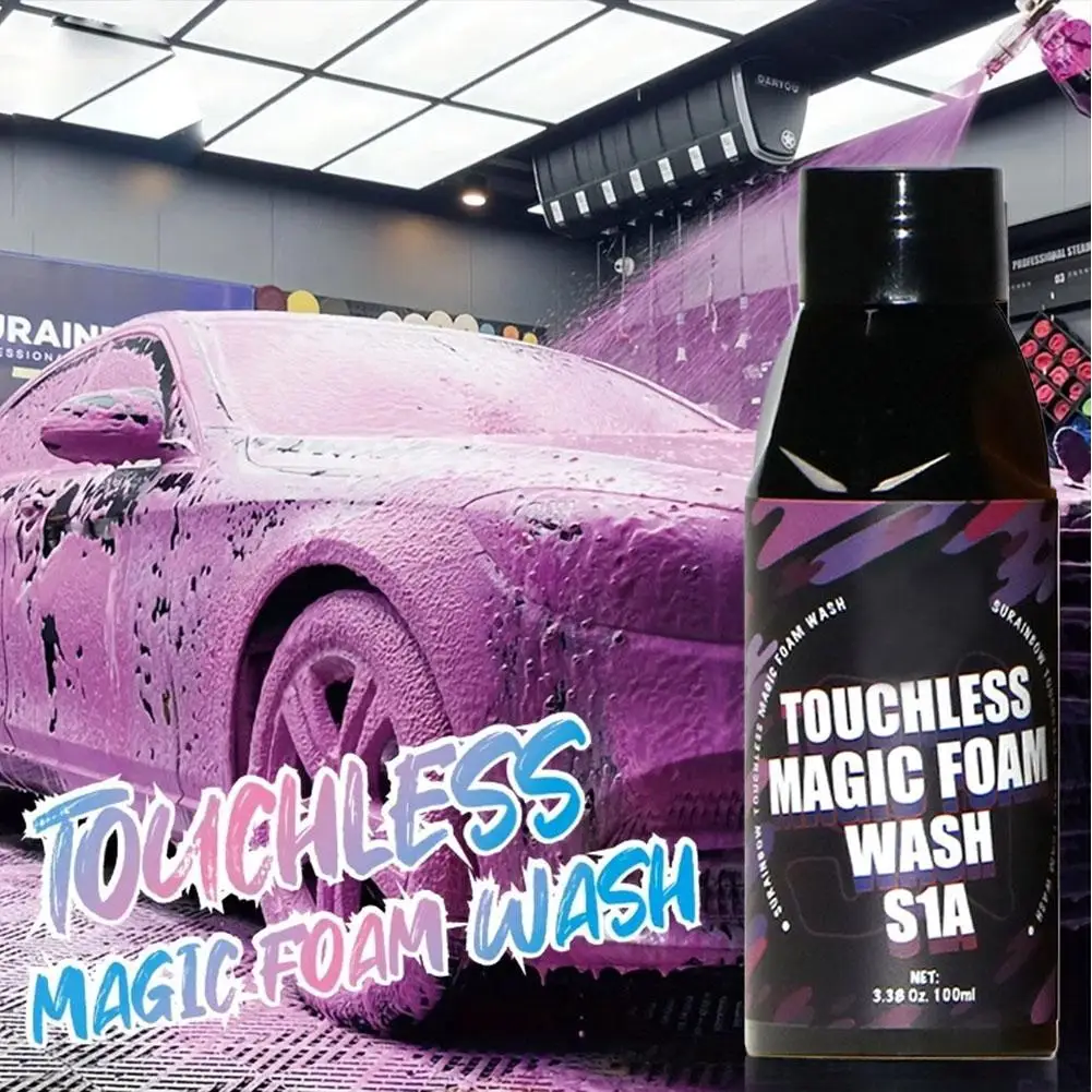 1/2/3X фиолетовое снежное мыло из пены для мойки автомобилей (производство с пенопластовыми пушками, пенопластовыми пистолетами или мытьем ведер) безопасное для автомобилей, грузовиков, мотоциклов, автофургонов