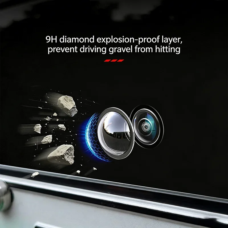 Car 360° Panoramic Camera Protective Cover – Reverse Camera Lens Guard, Dustproof Anti-Scratch Anti-Collision, HD Clear Vision