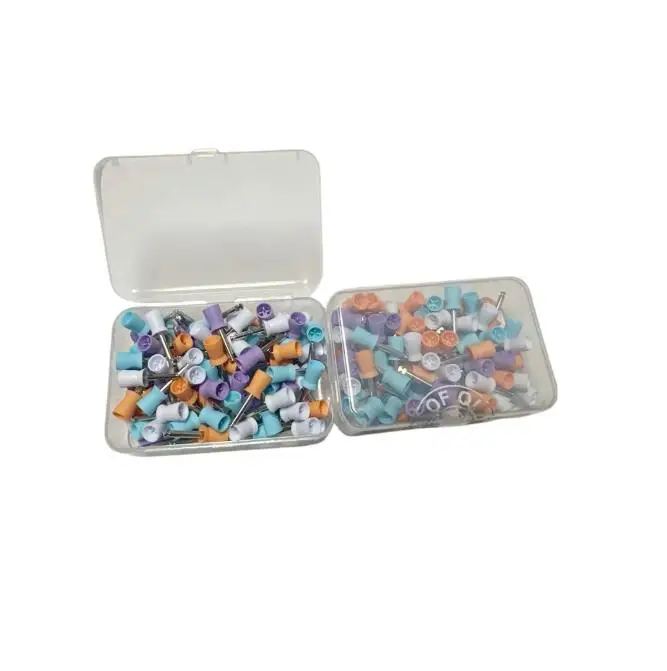 

5×100pcs/box Dental Disposable Prophy Cups Webbed Snap-on type Plain polishing cup Dentist Tools