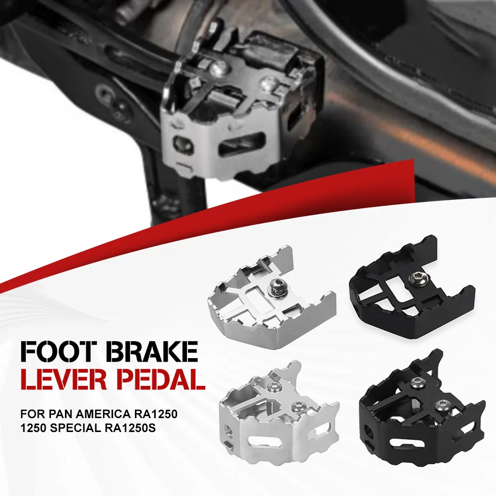 

Foot Brake Pedal Enlarge Step Plate For Pan America RA1250 1250 Special RA1250S Foot Brake Lever Extension Pad Tips Stand