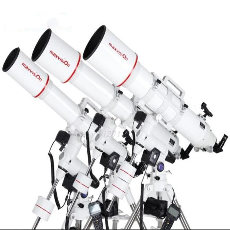 Maxvision 102/1000mm JOC-GOTO Automatic Star Finding Refracting Astronomical EXOS-2 German Equatorial Mount 1.5 Inches Tripod