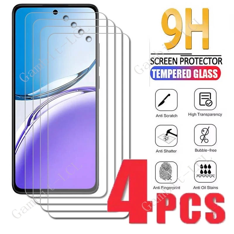 

1/4 шт. закаленное стекло для OPPO Reno12 FS Защитная пленка для OPPOReno12FS Reno12FS Reno12F Reno 12F F Защитная крышка для экрана