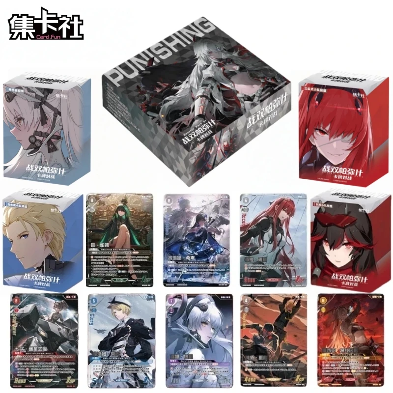 

Card.fun Punishing Gray Raven Card Clash of Fates Series Expansion Refill Pack Battle Card Anime Game Collection Card Toy Gift
