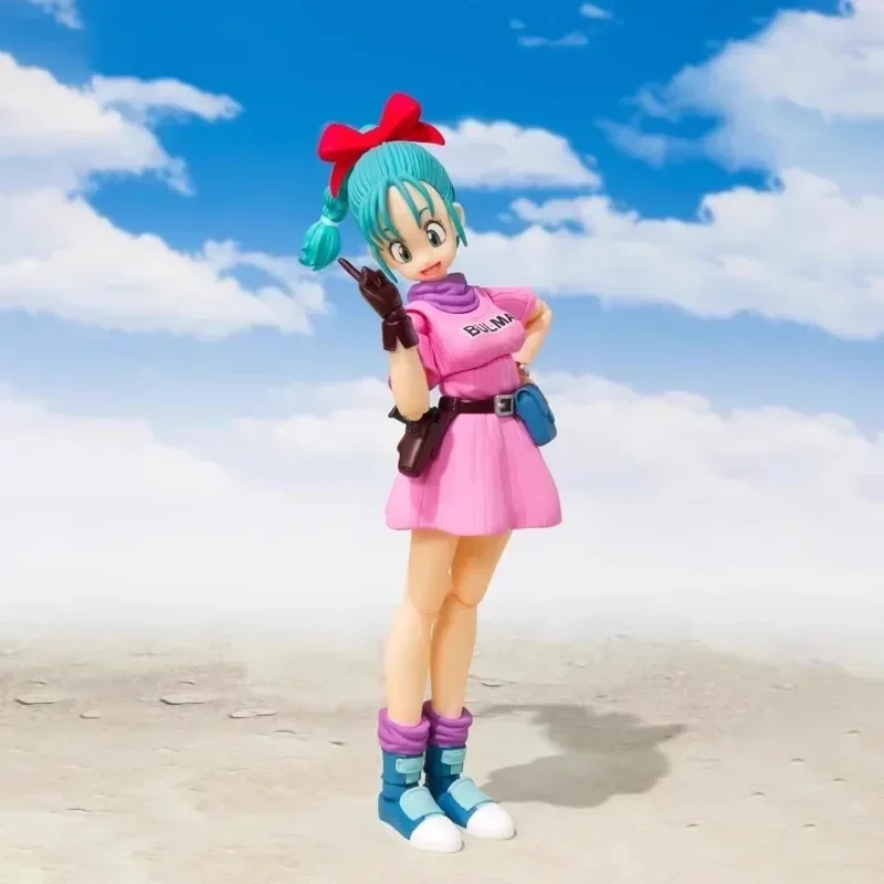 In Stock BANDAI S.H.Figuarts Bulma Adventure Begins Dragon Ball Action Figure Anime Model Figurals Brinquedos Toys