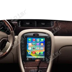 Android 14 Qualcomm CarPlay 10.4 Inch Car Radio For Jaguar X-TYPE 2004-2008 Touch Screen Multimedia Video Player GPS Navigation