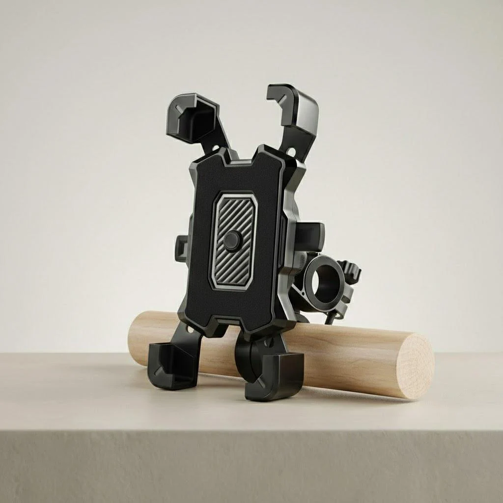 Universal Waterproof Bicycle Phone Holder Adjustable Clamp for Motorcycles Cycling Accessories Bike Rearview Mirror Mount