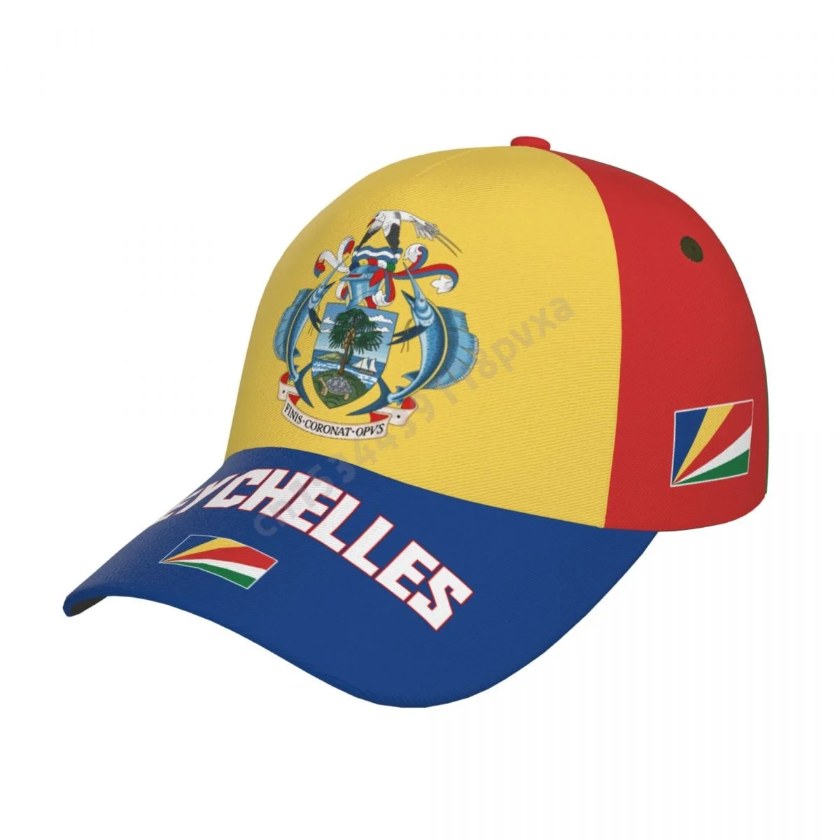 Unisex Seychelles Flag Seychellese Adult Baseball Cap Patriotic Hat for Baseball Soccer Fans Men Women