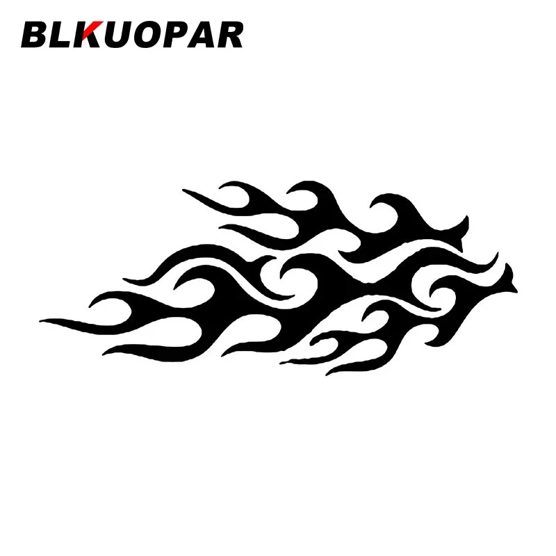 

BLKUOPAR Decorative Stripes Art Car Stickers JDM Anime Die-cut Scratch-Proof Sunscreen Bumper Windows Decoration Car Goods