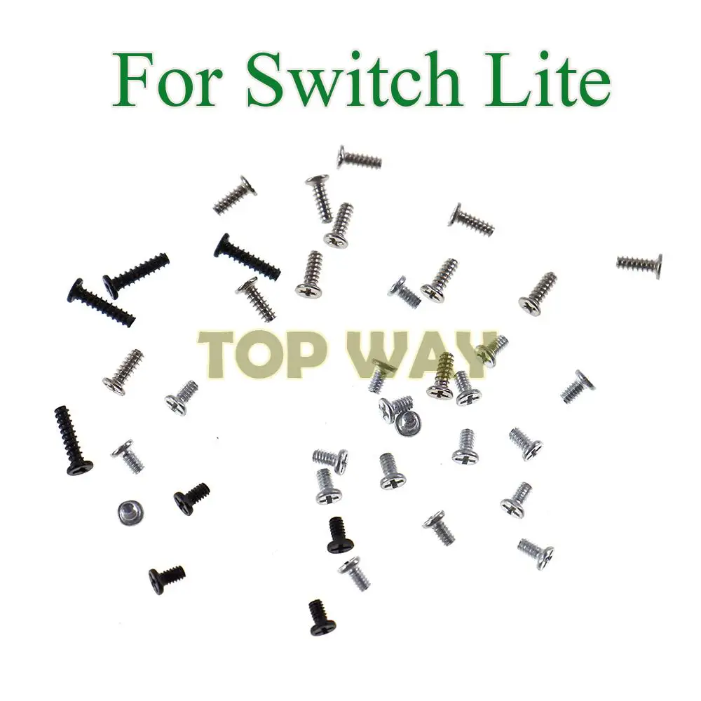 스위치 OLED 교체 용 1 세트 Nintendo Switch Lite Joy Con Pro 콘솔 NS 나사 용 풀 세트 나사