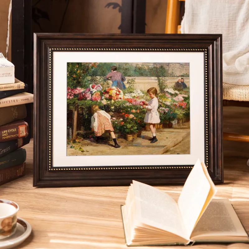 American-style Photo Frame Puzzle Frame Display Custom Picture Frame Border Made Order Porta Retrato Home Decorations