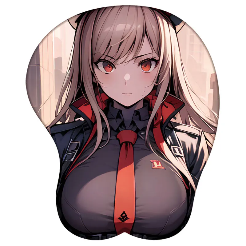 NIKKE The Goddess of Victory 3D Silicone Mousepad Alice Rapi Privaty Wrist Support Mouse Pad Anime Oppai Wrist Rest Mouse Pad