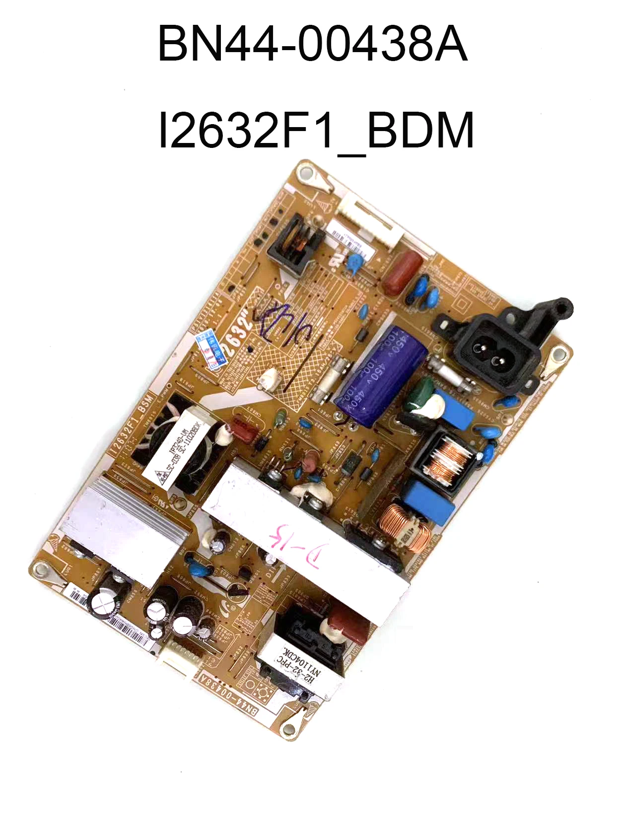 

BN44-00438A I2632F1_BDM PSIV121411A Genuine Power Supply Board fits LN26D450G1D LN26D460E1H LN26D467E1H LN32D403E4D LN32D405E5D