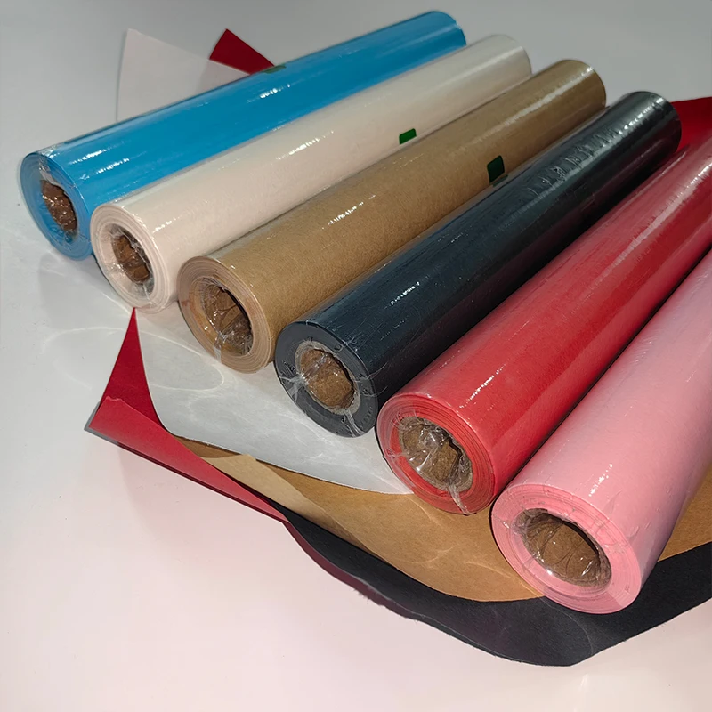 Multi-Color Multi-Size Kraft Paper Roll - Industrial-Grade, Perfect for Crafting, Gift Wrapping, Wall Art, Table Runners, Floor
