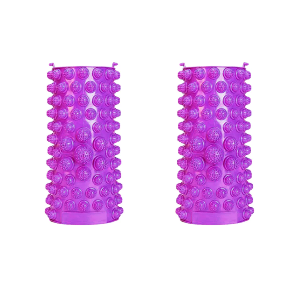 2 Pcs Massager Acupressure Mat Kuznetsov's Applicator Reflexology Foot Pads Massaging Tool Plate