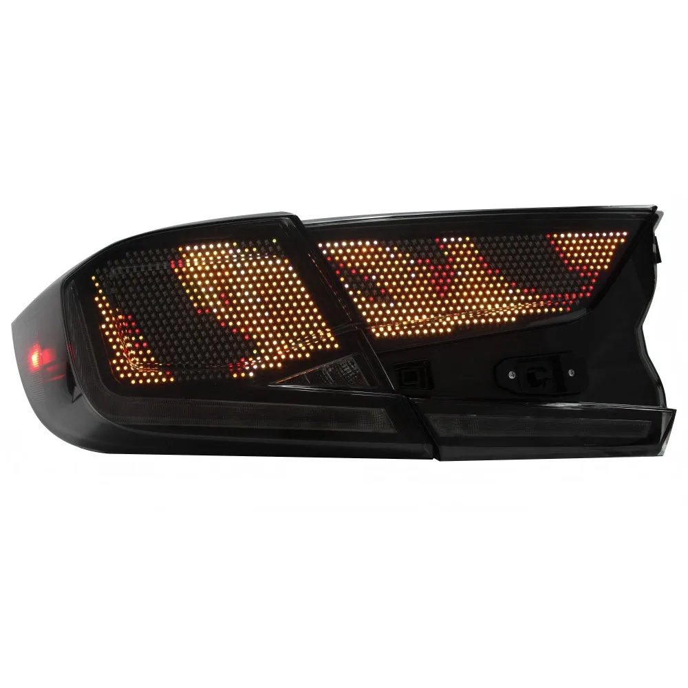 

Custom RGB LED Tail Lights For Honda Accord Gen 10th 18-22 With APP Control And Smoke Lens Tail Lamp