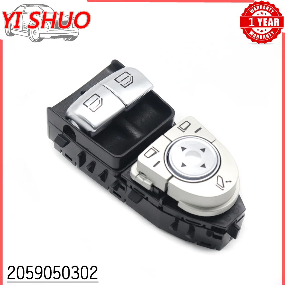 2059050302 Car New Electric Power Window Switch Control Button for Mercedes Benz Vito W447 2014-2021 2059057011 A2059050302