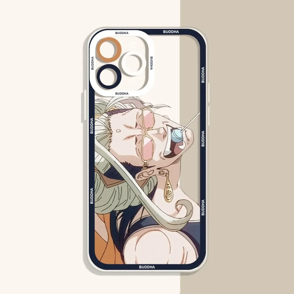 R-Record Of Ragnarok Buddha Phone Case For IPhone 12 11 13 14 Pro Max XR XS Max X SE2020 7 8 Plus Case