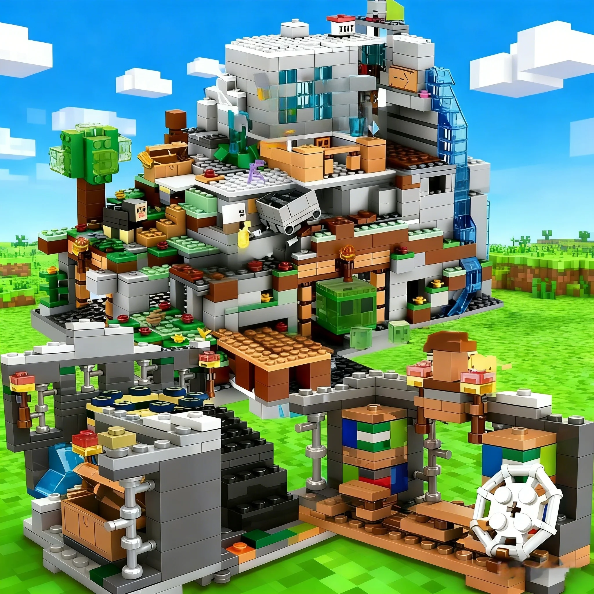 

Набор блоков механизма Cave Portal, 1500 шт. | Материал ABS | Декор и коллекция подарков