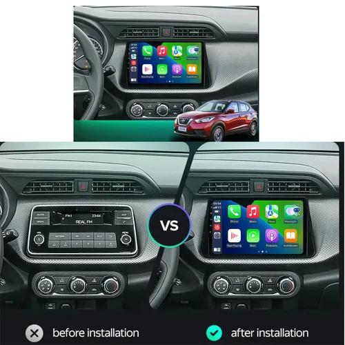 Imagen 2 del producto Android 15 para Nissan Kicks P15 2017 - 2021 Radio de coche reproductor de vídeo Multimedia navegación estéreo GPS Autoradio Carplay sin DVD