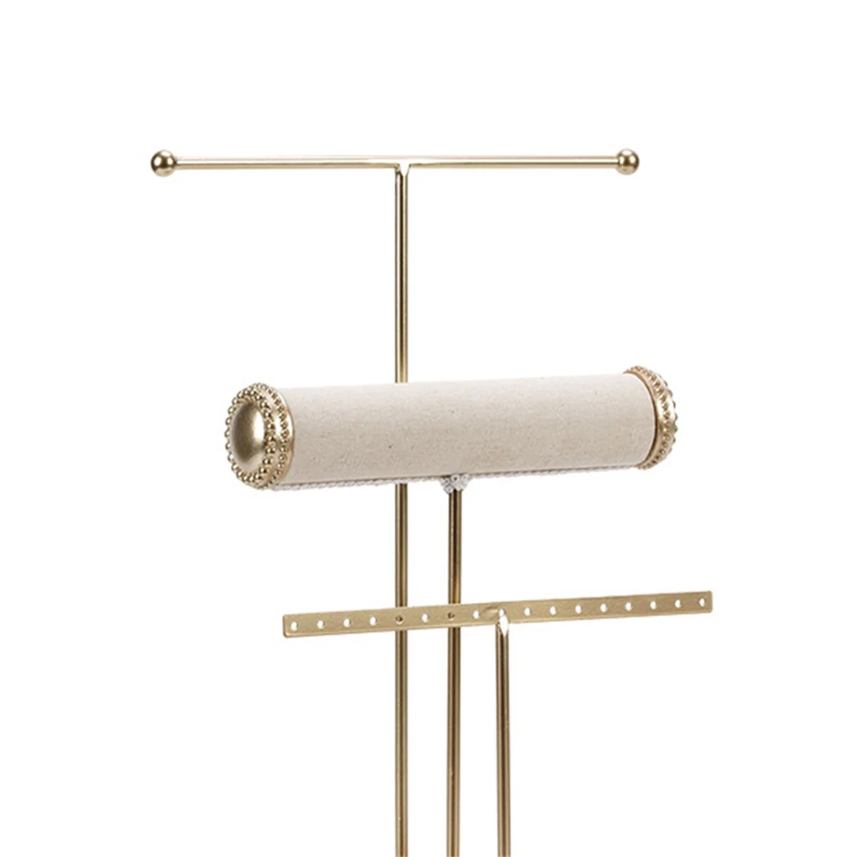 ABQR or 3 niveaux en forme de T porte-bijoux Bracelet porte-bijoux bijoux bague présentoir de bijoux boucle d'oreille stockage