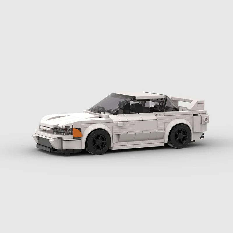 

MOC White Super Sports Cars Building Blocks Bricks DIY Sets Gifts Toys For Boys & Girls & Adults 323PCS