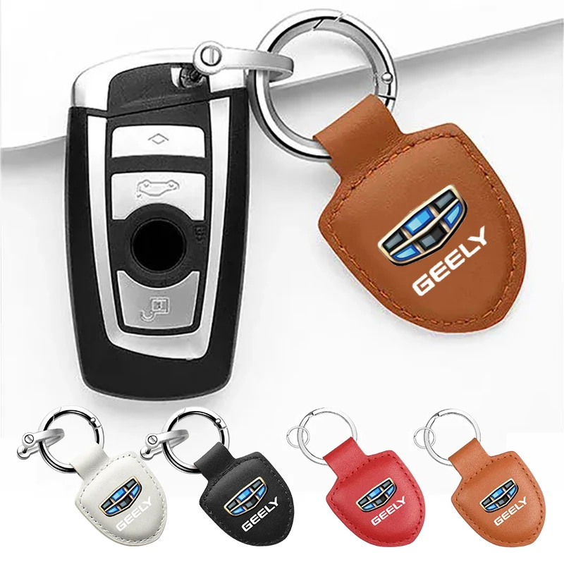 Car Keyrings Buckle High-grade Keychain Rings for Geely CK Atlas FY11 Boyue Binyue GX2 Binray GX3 Xinyue Emgrand EC7 EC8 Coolray