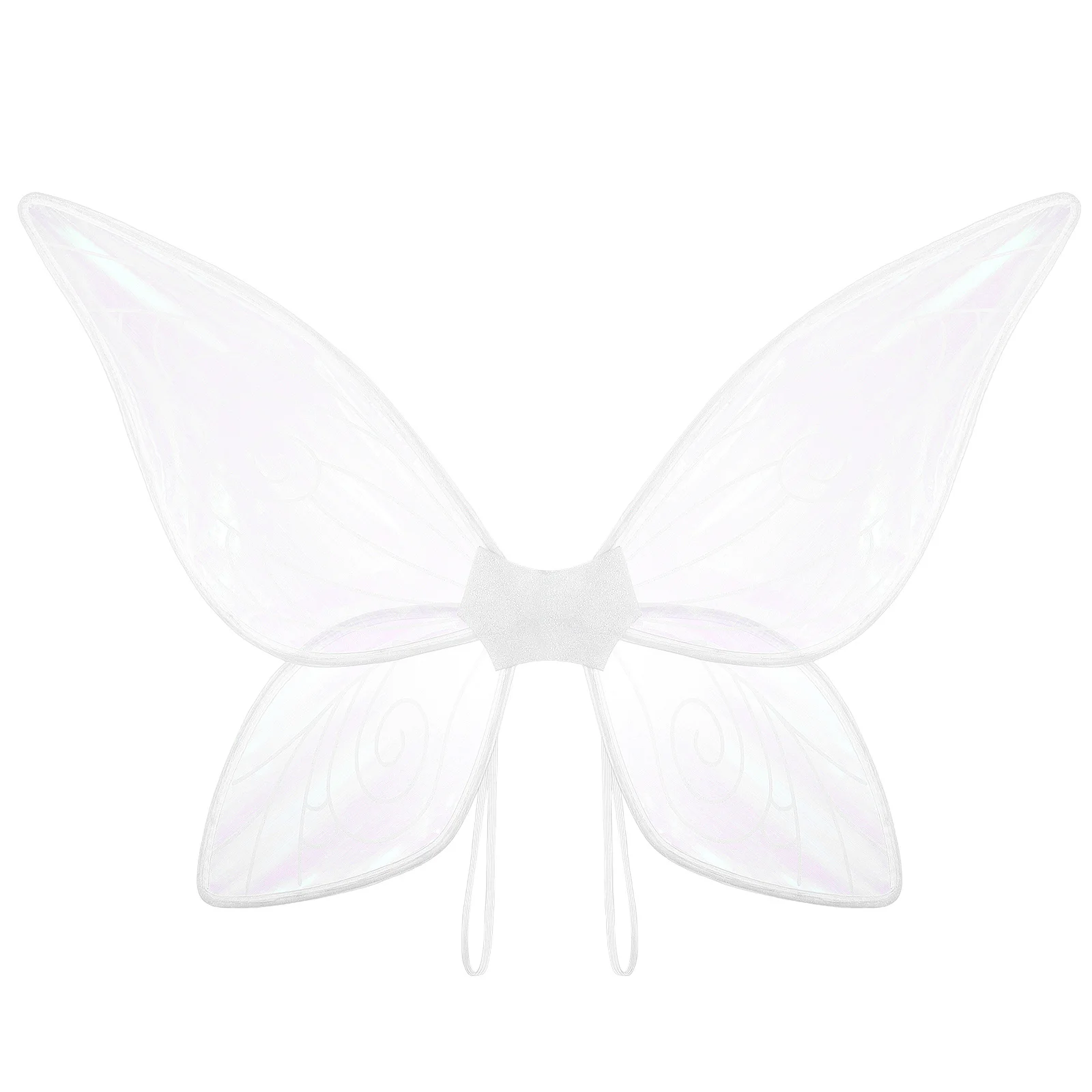 

Glowing Butterfly White Light Fairy Wing Cosplay Fairy Wing Prop for Women Kids Party Supplies Halloween Costume