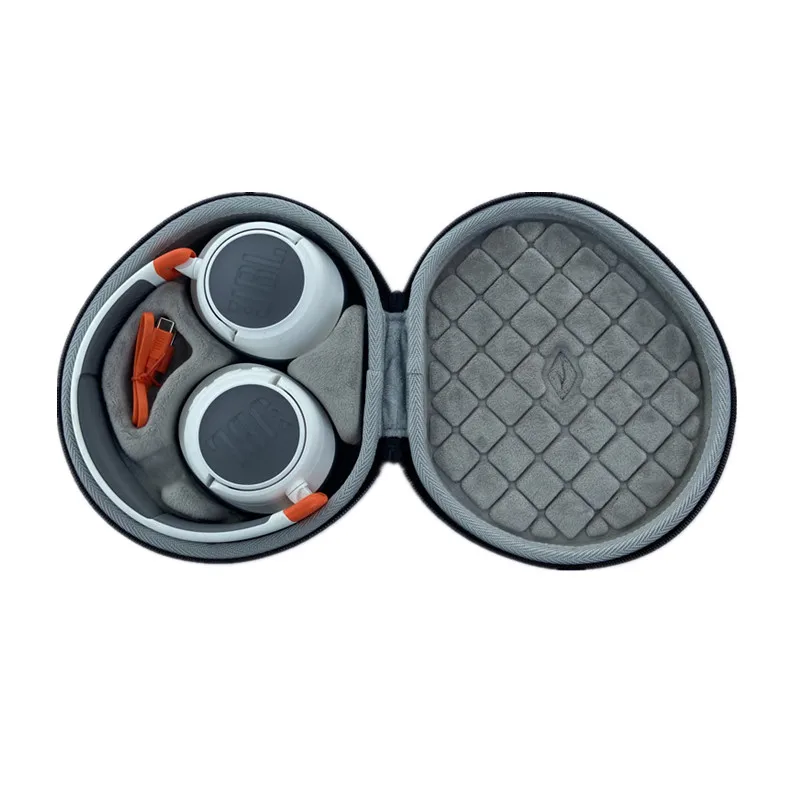 Bolsa protetora dura para JBL Headset, cabeça montada redução de ruído maleta, caixa de armazenamento Bluetooth infantil, JR460NC