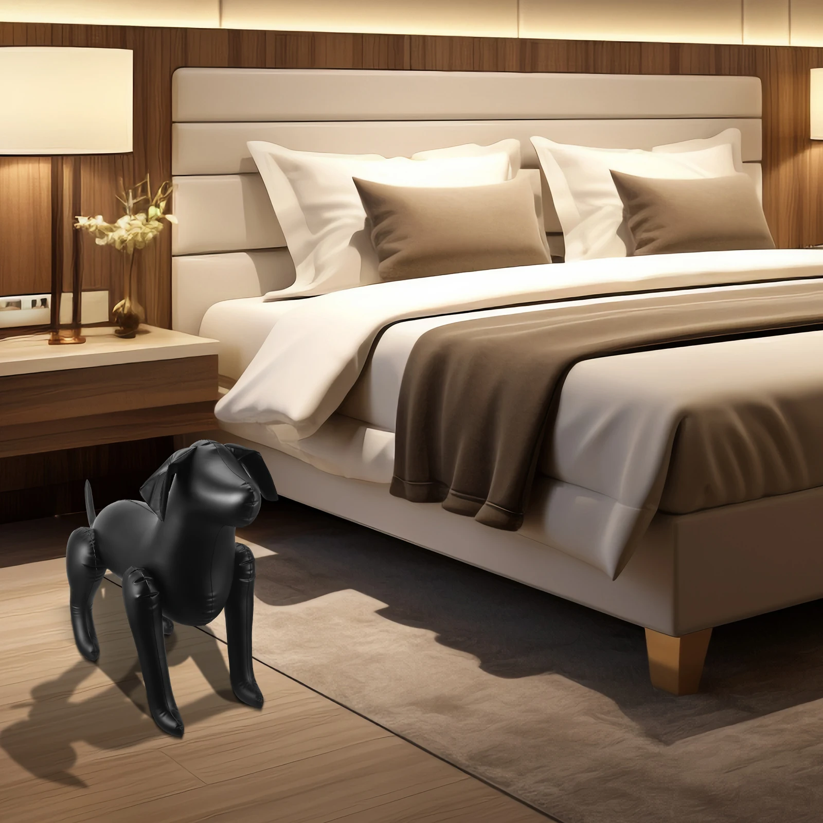 Dog Mannequin Pet Clothing Display Inflatable Dog For Shop Stage Prop Standing Models Display Clothing Pet