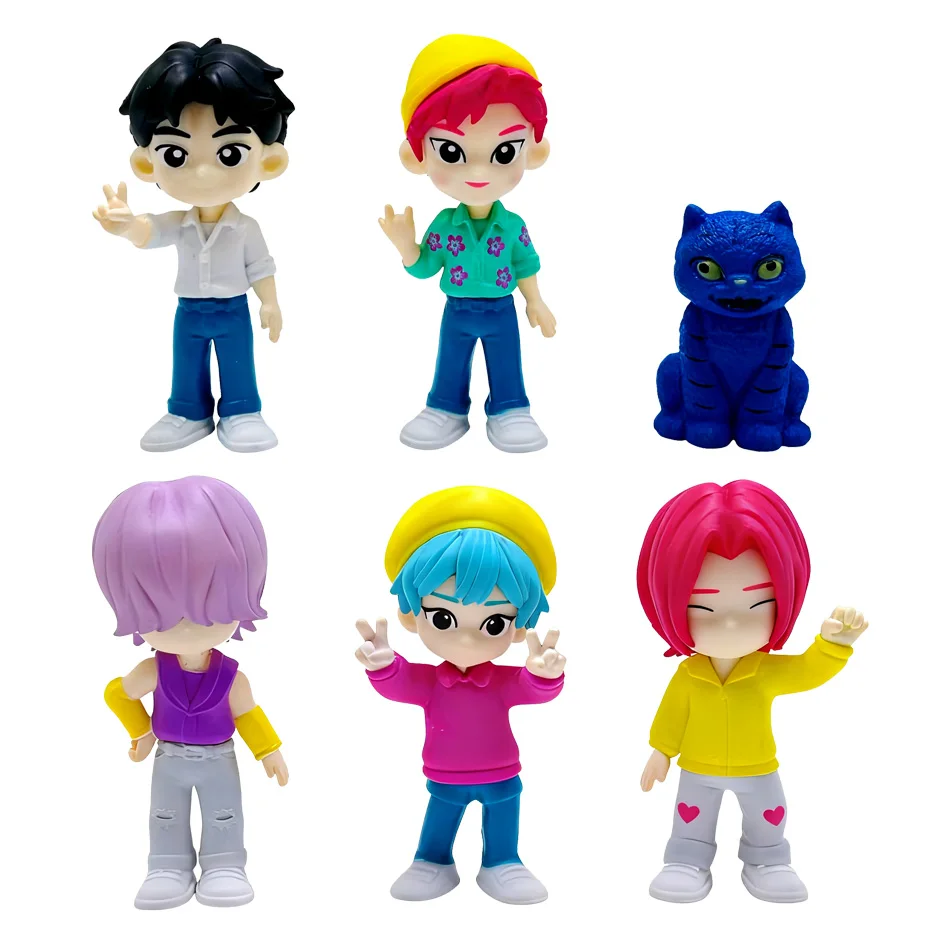 K Pop Demon Hunters 2025 vente chaude boîte aveugle série Anime Figure ornements poupées pour les Fans et enfants cadeau d'anniversaire aléatoire