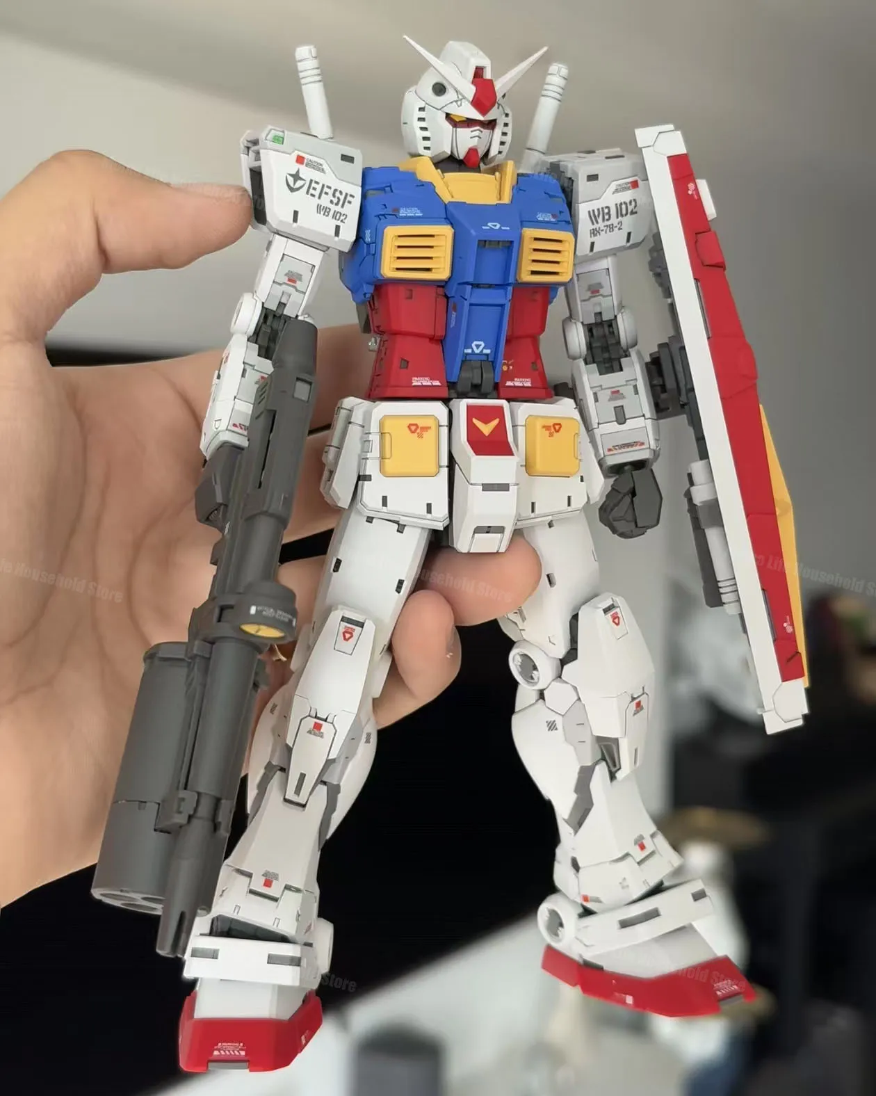 FATCAT MG 1/100 Rx-78-2 مقياس خاص Rg 1/144 2.0 نسخة موسعة تجميع نموذج أطقم البلاستيك هيكل عظمي روبوت لعبة مجسمة بلاستيكية