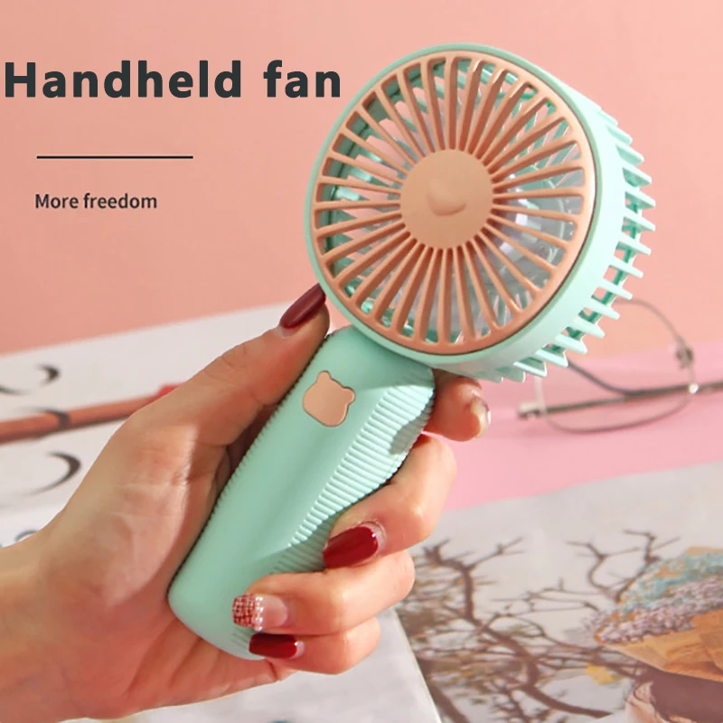 Mini Portable Fan, Handheld USB Charging Fan, Air Cooler, Outdoor Travel Handheld Fan, Ventilation Fan Summer Cool And Free Hand