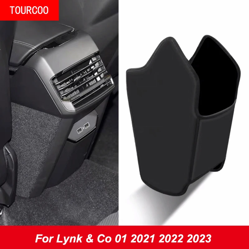 

For Lynk & Co 01 2021 2022 2023 Rear Armrest Box Anti-Kick Pad Protection Sticker Accessories