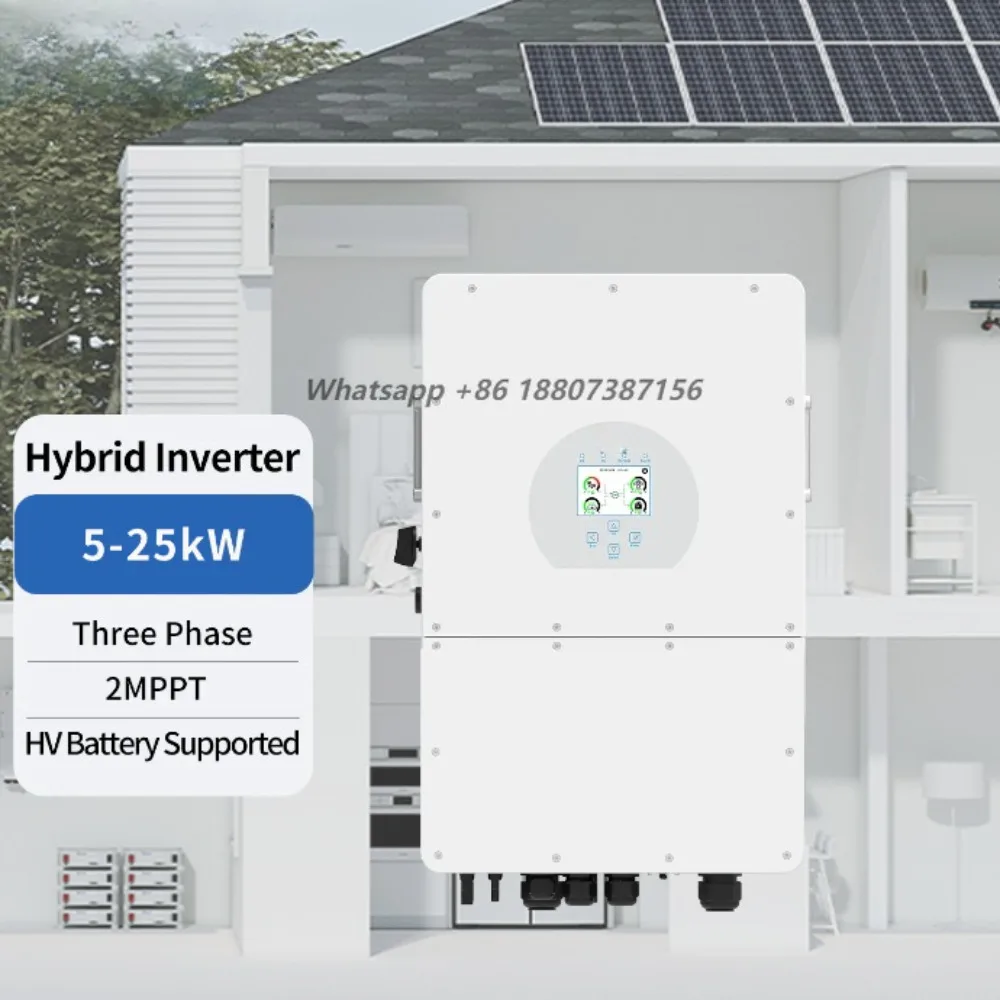 5-25KW High Voltage 15KW Stock SUN-15K-SG01HP3-EU-AM2 2 15KW Hybrid Inverter for On-grid and Off-grid