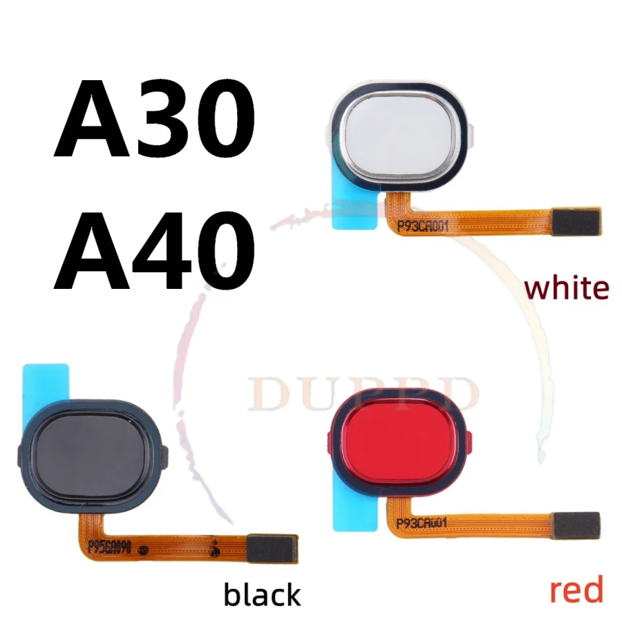 Home Button Fingerprint Touch ID Menu Return Key Recognition Sensor Flex Cable For Samsung A03s A13 A30 A40 A50 A70 A90 4G 5G