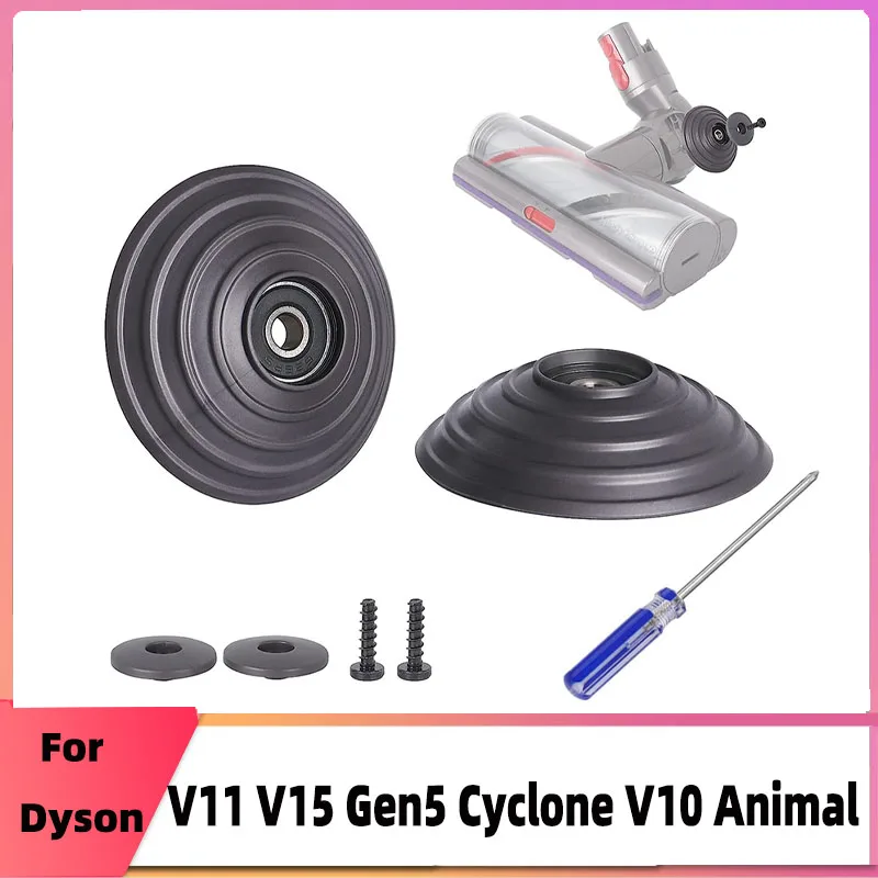 100W High Torque Ball Wheel Replacement for Dyson V11 V15 Gen5 Cyclone V10 Animal Vacuum Cleaner Cleaner Head Wheels Parts