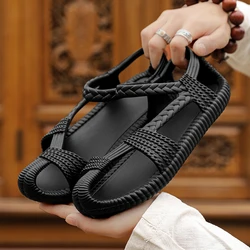 New Couple's Casual Sandals Parent-child Waterproof Shoes for Men Hard-Wearing Slippers Summer Women Non-Slip Beach Shoes Size47