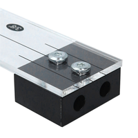 F-T 1Set Woodworking Straight Hole Punching Locator  Side Hole Punching Locator DIY Woodworking Tools 1/2Inch